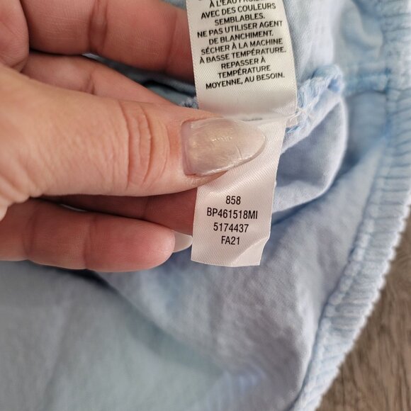 Nordstrom BP NWT Blue Cashmere soft Corduroy ribbed Shirt XL - Picture 9 of 10